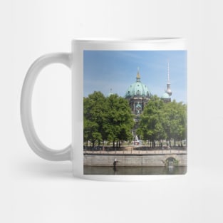 Berlin Cathedral and River Spree, Berlin-Mitte, Berlin, Germany Mug